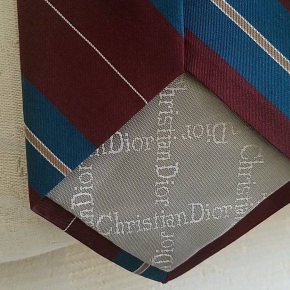 Christian Dior silk tie - Picture 4 of 4